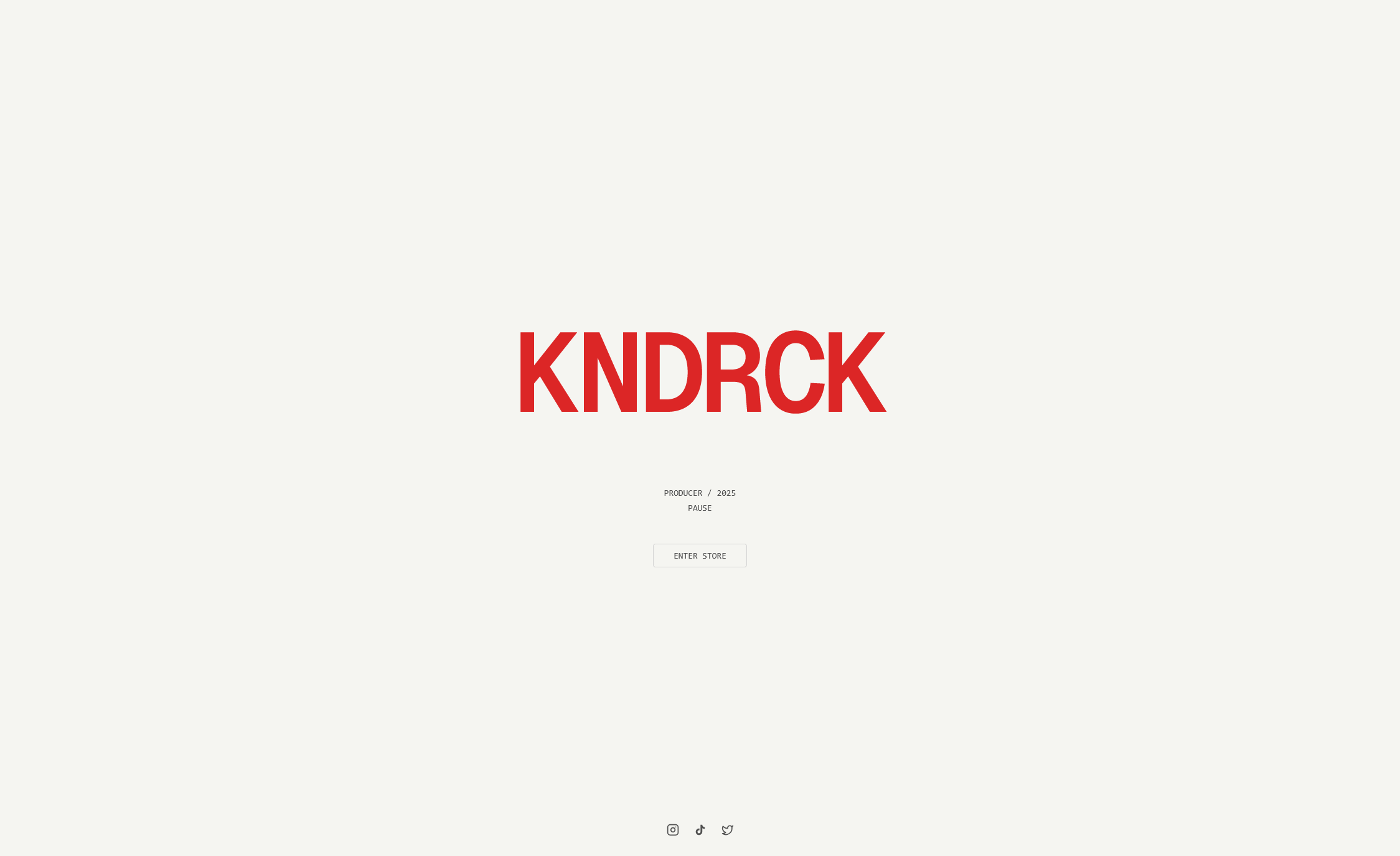 KNDRCK Artist Portfolio